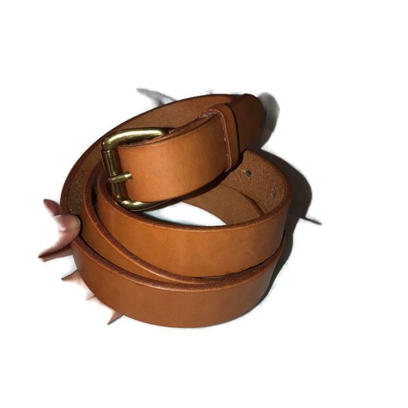 filson bridle leather belt